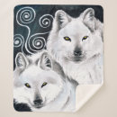 Recherche de arctique de loup Aquarelle