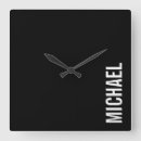 Recherche de noire moderne horloges Pour lui