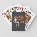 Recherche de squelette jeux de cartes éffrayant