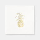 Recherche de ananas moderne serviettes Luau