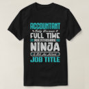 Zoek naar boekhouders tshirts Auditor
