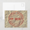 Recherche de top secret cartes postales Timbre