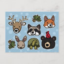 Zoek naar bosdieren briefkaarten Natuur