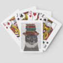 Recherche de tête animale jeux de cartes Chats gris