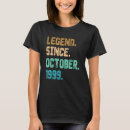 Zoek naar 23 jaar oud tshirts Legende