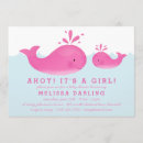 Recherche de baleine rose invitations Nautique
