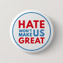 Zoek naar haat buttons Protest