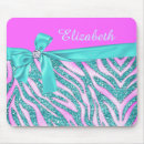 Recherche de zèbre rose tapis souris Girly