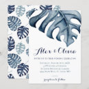 Recherche de feuille monstera invitations Élégant