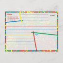 Recherche de scribble cartes postales Coloré