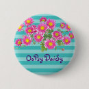 Recherche de marguerites roses badges Marguerie