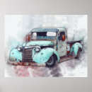Zoek naar vintage vrachtwagen posters Oud