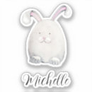 Zoek naar waterverf dieren stickers Bunny