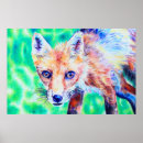 Recherche de renards posters Dessin