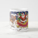 Recherche de santa vintage tasses Rétro santa claus