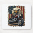 Recherche de bikers tapis souris Drapeau