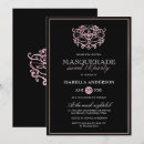 Recherche de metallic invitations Rose