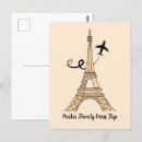 Recherche de tour eiffel paris cartes postales Avion