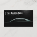 Recherche de voitures de luxe cartes visite Mécanicien