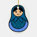 Recherche de poupée russe ornements Babushka