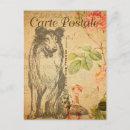 Recherche de fleurs vintages cartes postales Français