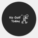 Recherche de stickman autocollants Golfeur