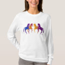 Recherche de cheval à noël tshirts Pour elle