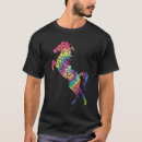 Zoek naar regenboog paard tshirts Kleurrijk