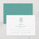 Recherche de rsvp turquoise Élégant