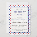 Recherche de étoile bleue invitations Blanc