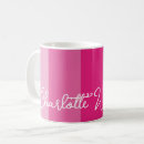 Recherche de couleurs girly tasses Nom