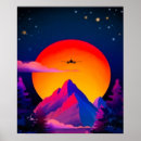 Recherche de rose orange posters Montagnes
