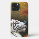 Recherche de tigres iphone coques Blanc