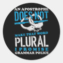 Zoek naar grammatica stickers Leraar