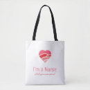 Recherche de infirmière tote bags Rouge