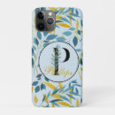 Recherche de lettre p iphone coques Floral