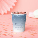 Zoek naar glitter papieren bekers Blauw