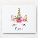 Recherche de licorne mignonne tapis souris Filles