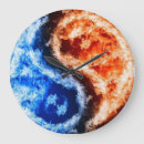 Recherche de ying yang horloges Équilibre