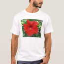 Zoek naar hibiscus heren tshirts Rood