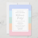 Recherche de pastel colors invitations Pour elle