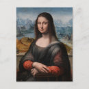 Recherche de vinci cartes postales La gioconda