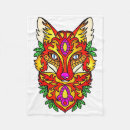 Zoek naar wolf dekens Abstract