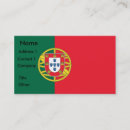 Recherche de portugal cartes visite Drapeau du portugal