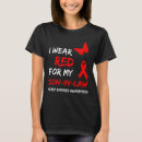 Recherche de ruban rouge tshirts Chirurgie cardiaque