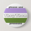 Recherche de pronoms badges Genderqueer