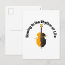 Recherche de contrebasse cartes postales Instrument