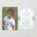 Recherche de gris bleu baptême invitations Croix
