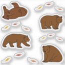 Recherche de animaux forêt autocollants Adorable