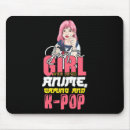 Recherche de fille gamer tapis souris Mignon